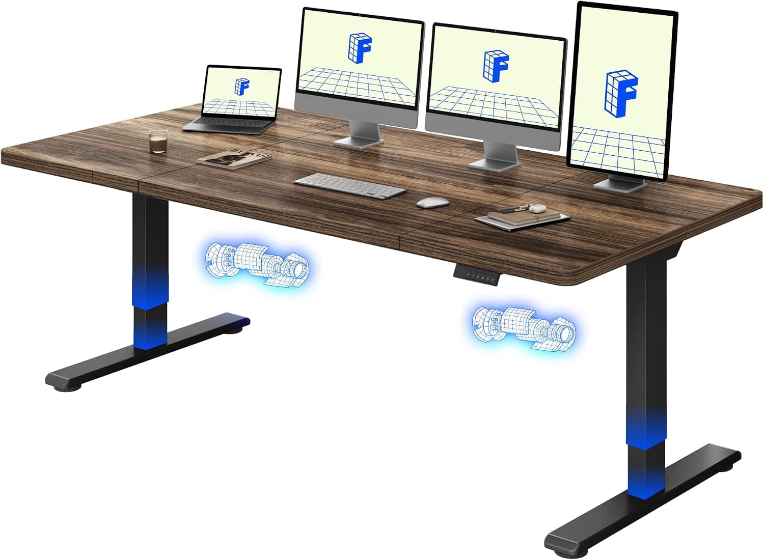 FLEXISPOT Elevable 200 × 80 cm doble motor