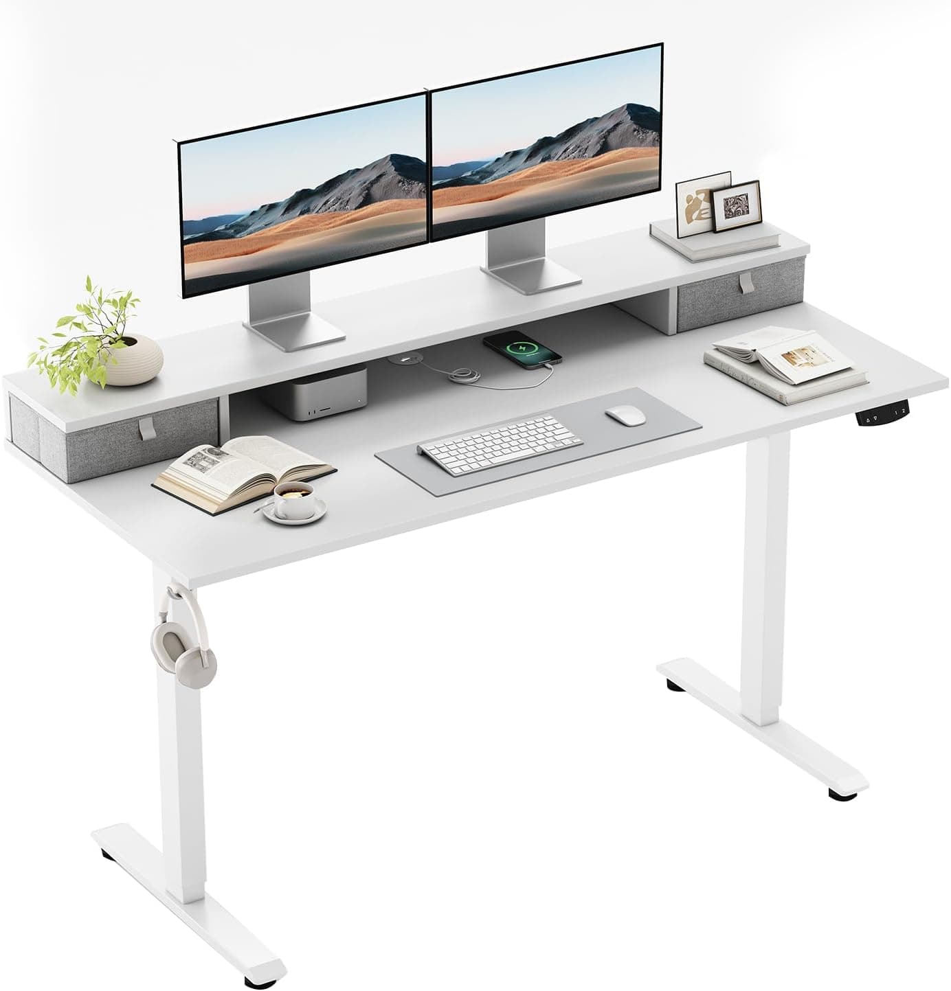 Klicelor Elevable 160 × 60 cm dos cajones